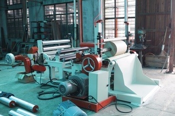 Siemens Electrical Control System Thermal Paper Slitting Machine For Simple Operation