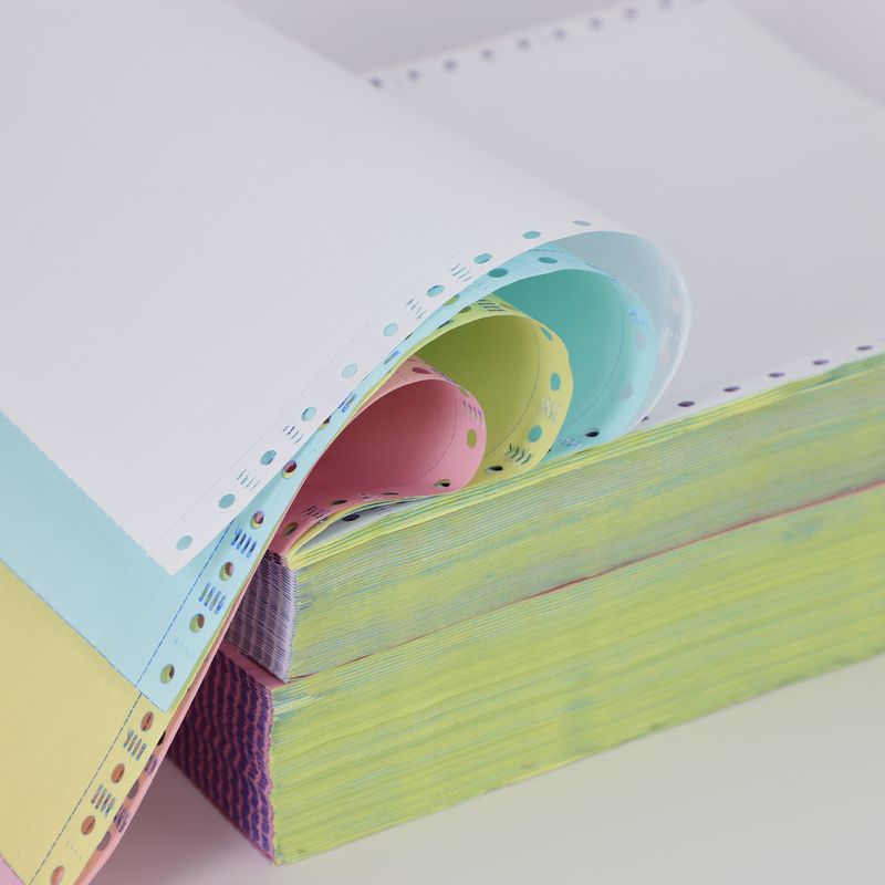 CB/CFB/CF Carbonless Invoice Paper A GRADE For Continuous Bill