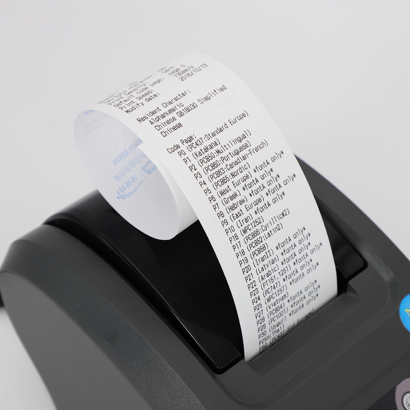 Wood Pulp Printing / Label / Medical Thermal Jumbo Roll For ATM Machine