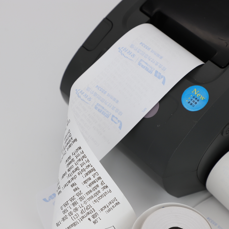 Black Image Smooth Jumbo Thermal Paper Roll Cash Register Paper