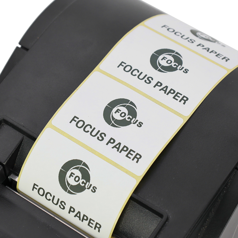 ISO9001 Certified Thermal Label Paper Roll For Sticker Label Printing