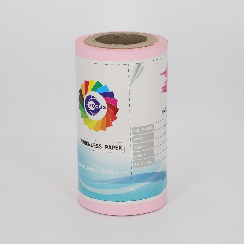 55gsm CB CFB Carbonless Copy Paper Printing Auto Copy 11in 2 Part Carbonless Printer