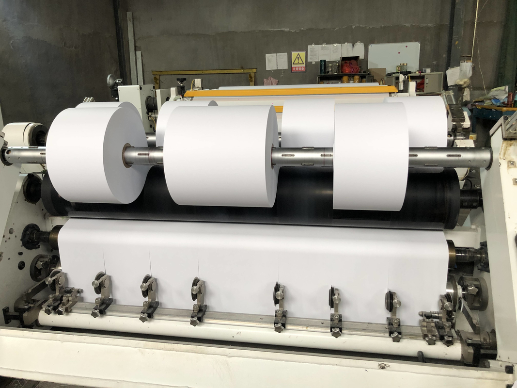FSC A Grade 45-80gsm Jumbo Thermal Paper Roll For ATM / POS roll