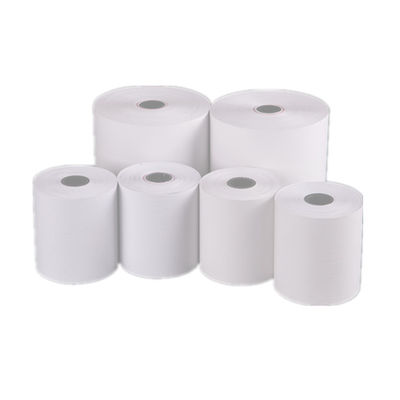 45-80gm Gewicht POS Thermal Paper Roll Verschiedene Größen Erhältlich 100% Jungholzpulp