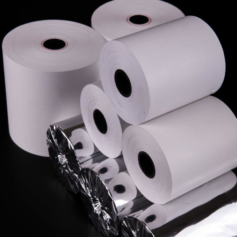 Virgin wood pulp BPA-Free Thermal Paper Roll for POS Receipts, ATM printer paper, oil-resistant thermal roll – 5+ Year Image Life