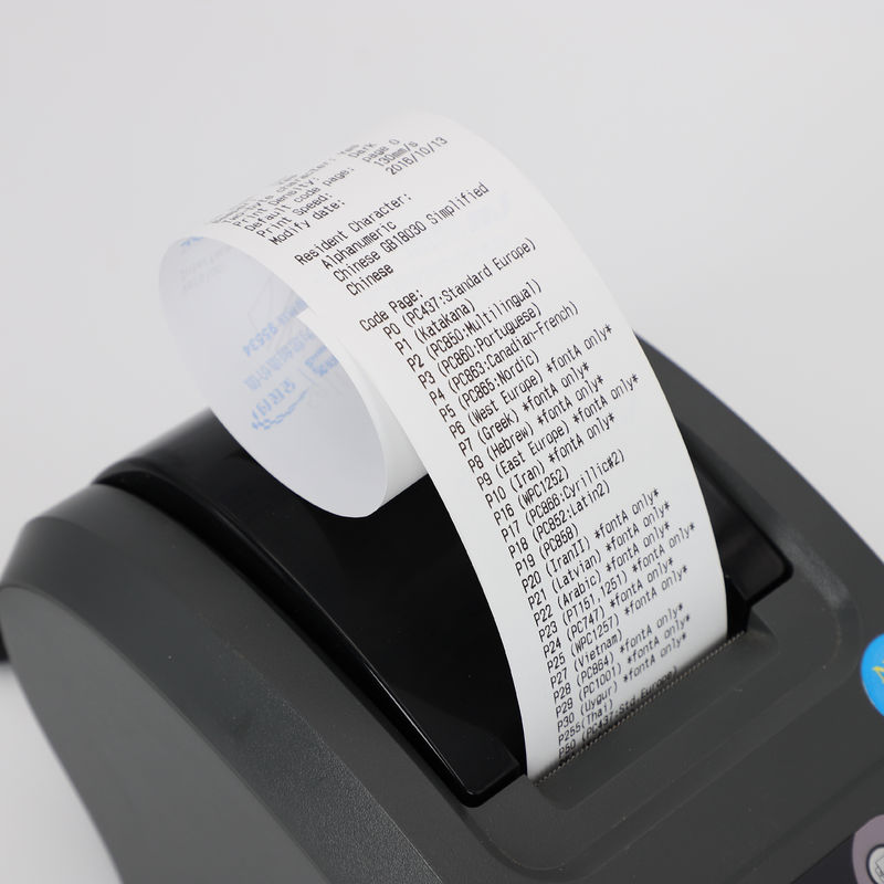 640mm Width Black Thermal Paper 12000m Length for Durable Printing