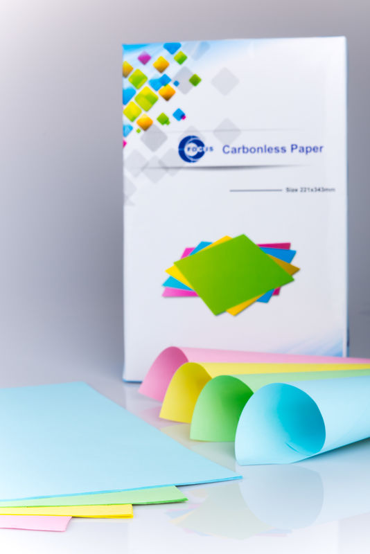 100% virgin wood pulp High-stiffness carbonless NCR paper, micro-perforated paper