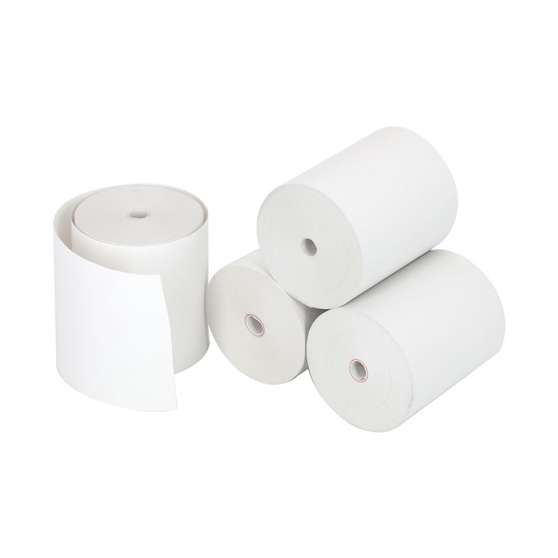 55 Gsm Jumbo Thermal Paper Roll BPA Free Black Image Life Image 15 Years For Lottery