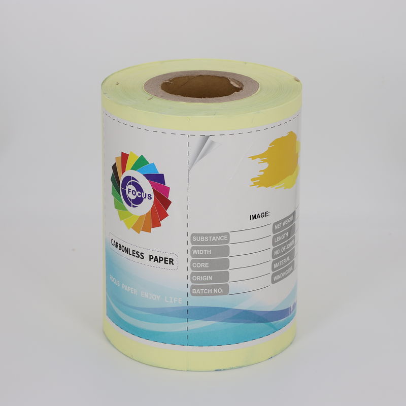 NCR Paper carbonless copy paper enabling document duplication for business forms and receipts with instant clean copies