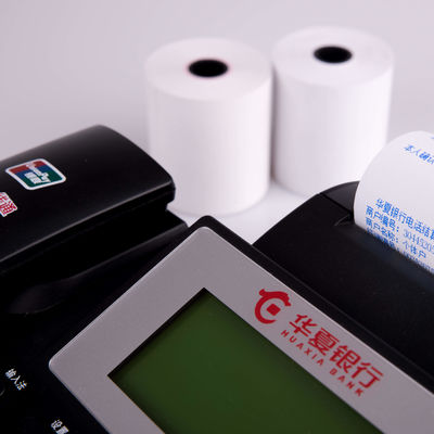 Virgin Holzstoff BPA-freie Thermopapierrolle für POS-Belege, ATM-Druckerpapier, ölbeständige Thermorolle – 5+ Jahre Bildlebensdauer