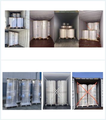 FSC Jungholzzzellstoff Oberbeschichtung Druckthermisches Papier Jumbo Roll für POS Roll